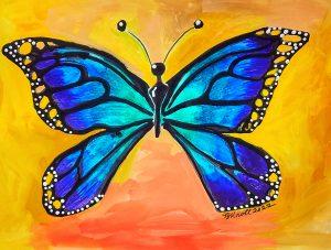 Brenda Knoll Abstract Butterfly #5