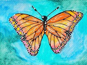 Brenda Knoll Abstract Butterfly #4