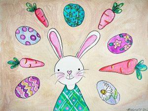 Bunny Carrots Eggs 